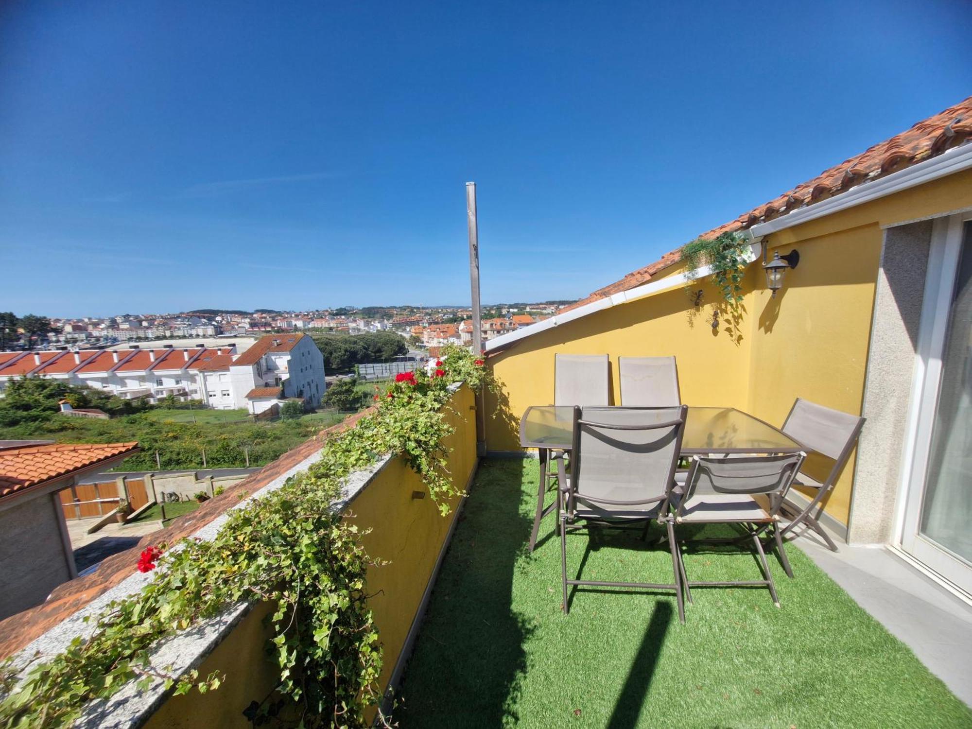 Bonito Apartamento En La Playa Sanxenxo Eksteriør bilde